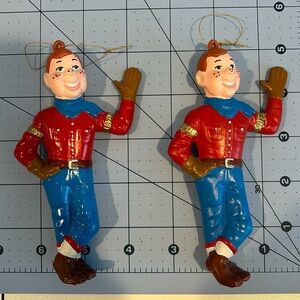 Vintage Howdy Doody Ornaments
